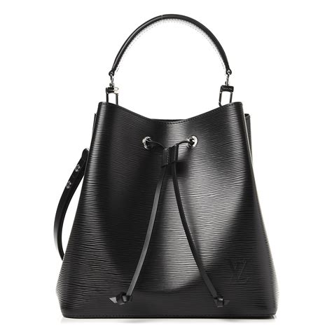 louis vuitton neonoe epi leather black|Louis Vuitton epi leather speedy.